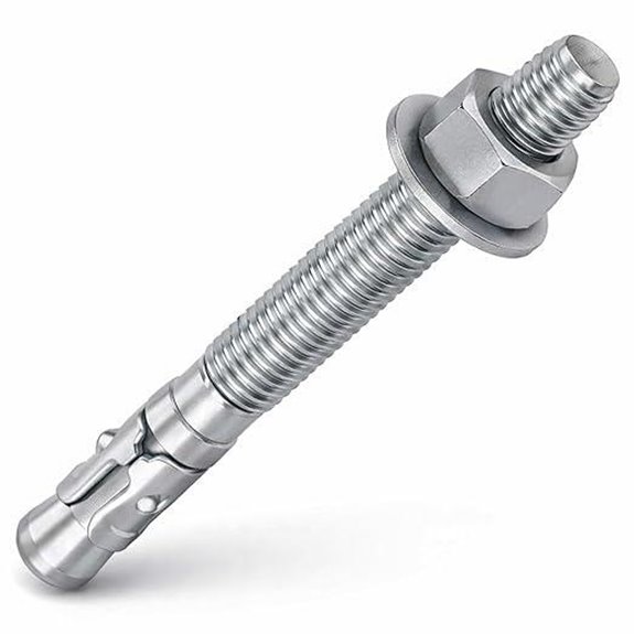 7 Best Concrete Anchors for Gazebos in 2026 4 12 pack of 3 8 wedge anchors