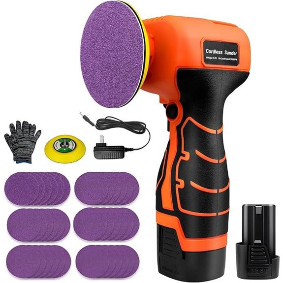 15 Best Tools to Sand a Deck for 2026 7 16 8v cordless sander kit
