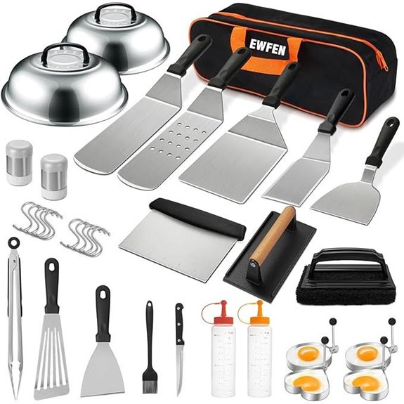 7 Best Outdoor Cooking Equipment for 2026 5 35 piece griddle accessories kit
