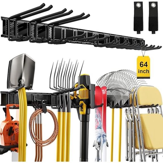 15 Best Garden Tool Organizers for 2026 (Tidy Shed Hack) 5 64 heavy duty steel garage organizer with hooks