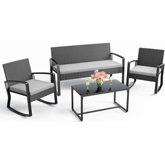 10 Best Patio Furniture Brands for 2026 6 ahomly gray wicker set