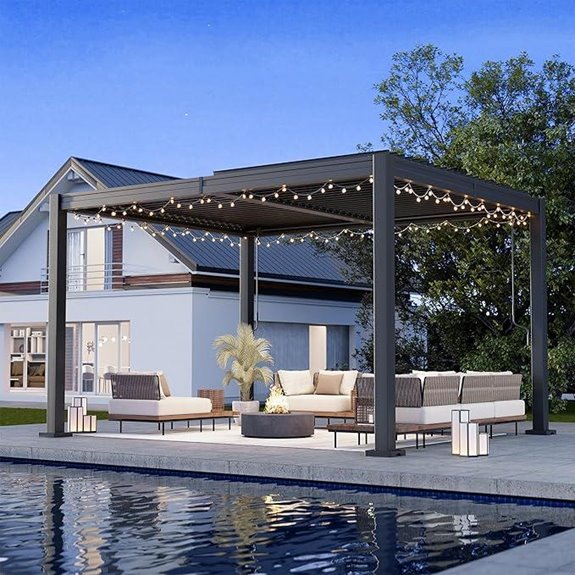 7 Best Louvered Pergolas for 2026 5 airwire adjustable roof pergola