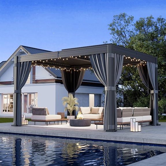 5 Best Pergolas for Decks in 2026 5 airwire adjustable roof pergola