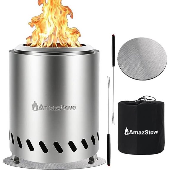 10 Best Affordable Fire Pits for 2026 (Budget-Friendly Warmth) 10 amazstove tabletop fire pit