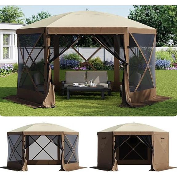 7 Best Pop Up Gazebo for 2026 (Instant Shade That Wows) 5 aoxun 12x12 pop up canopy