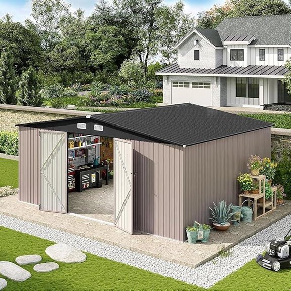 5 Best Sheds for Backyard Storage in 2026 1 aoxun metal outdoor shed