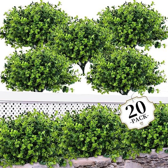 7 Best Pool Landscaping Plants for 2026 2 artificial boxwood plants for decor