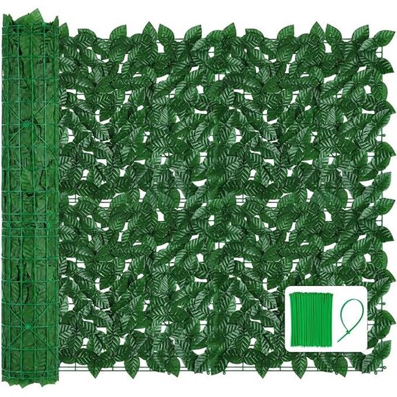 10 Best Plants for Privacy Screens in 2026 4 artificial ivy privacy fence screen