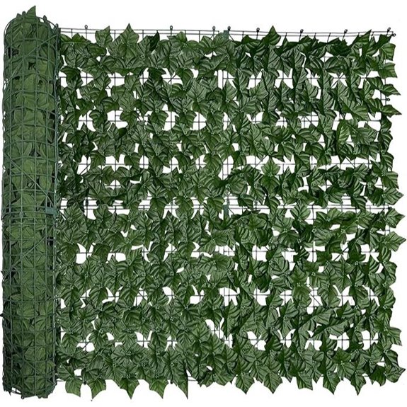 10 Best Plants for Privacy Screens in 2026 2 artificial ivy privacy screen fence
