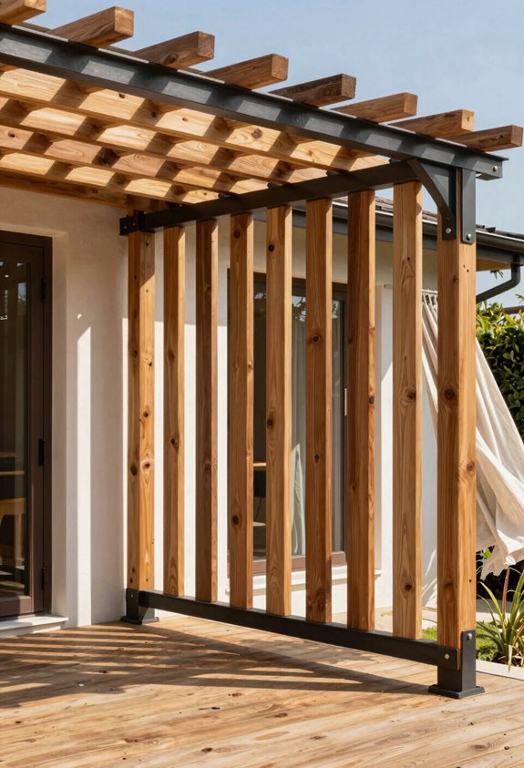 How to Build a Pergola on My Deck 3 attached vs freestanding pergolas deck integration
