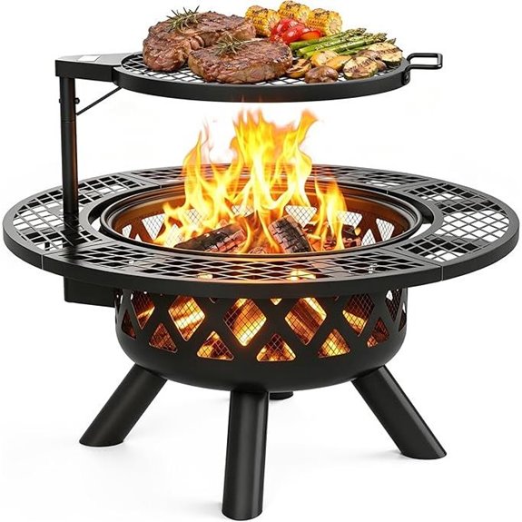 10 Best Rated Fire Pits for 2026 That'll Warm Your Nights 7 bali outdoors wood burning fire pit