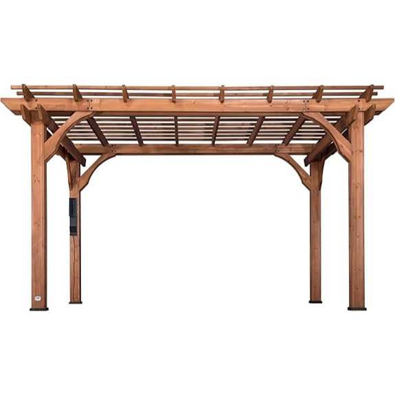 15 Best Pergolas for High Winds in 2026 1 beaumont cedar wood pergola