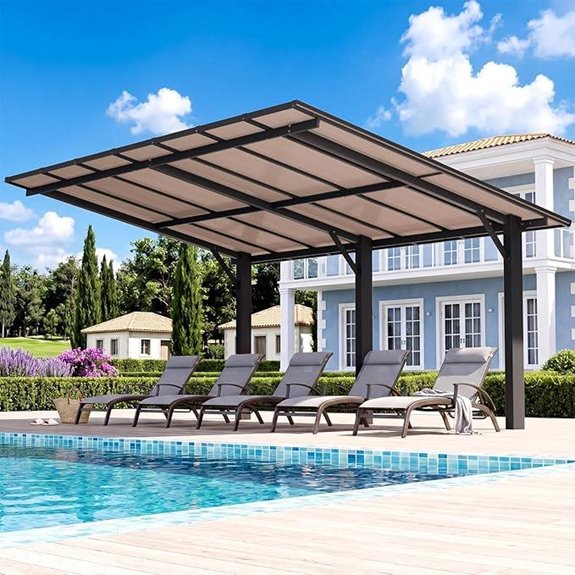 15 Best Pergolas for High Winds in 2026 4 brand aoxun model 14
