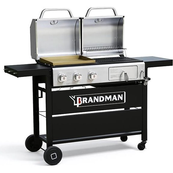 10 Best Premium Gas Grill Brands for 2026 5 brand man grill combo dual lids