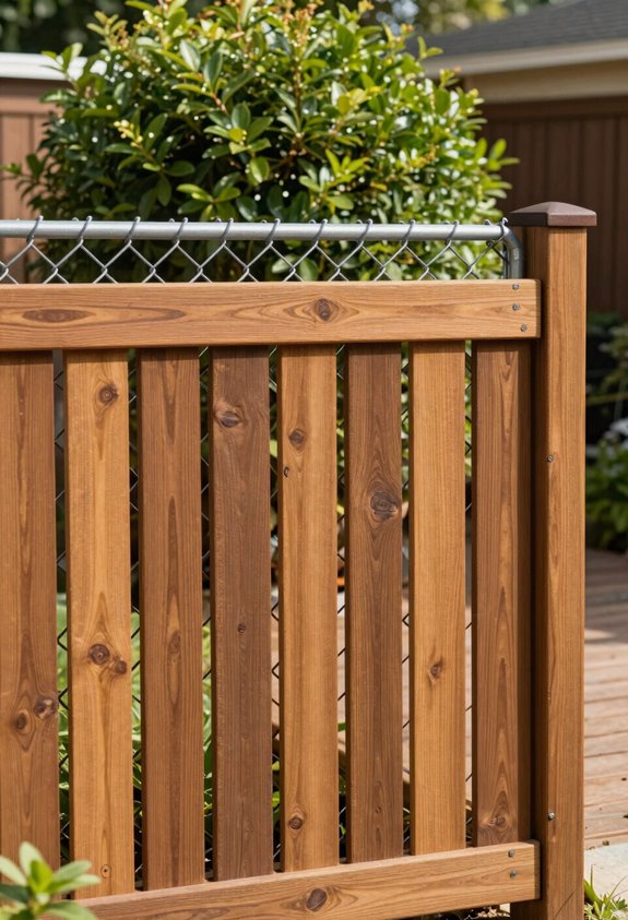 7 Best Cheap Fence Ideas for Backyard Privacy 3 cheap privacy slats for chain link fences
