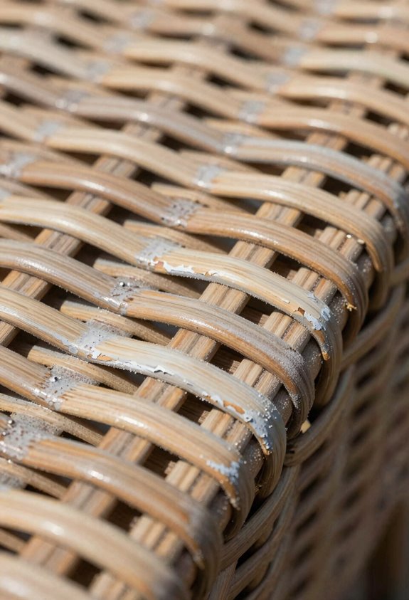 Can You Spray Paint Outdoor Wicker Furniture? 8 chips repair resin wicker finish