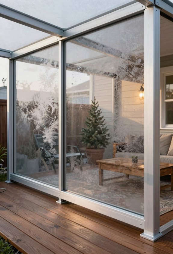 5 Best Ideas for Enclosing a Patio for Year Round Use 2 clear vinyl panel diy seasonal enclosure