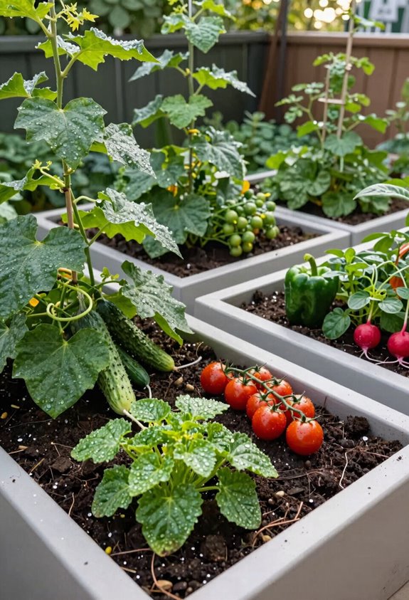 10 Backyard Vegetable Garden Ideas That Maximize Small Spaces 10 compact high yield container gardening