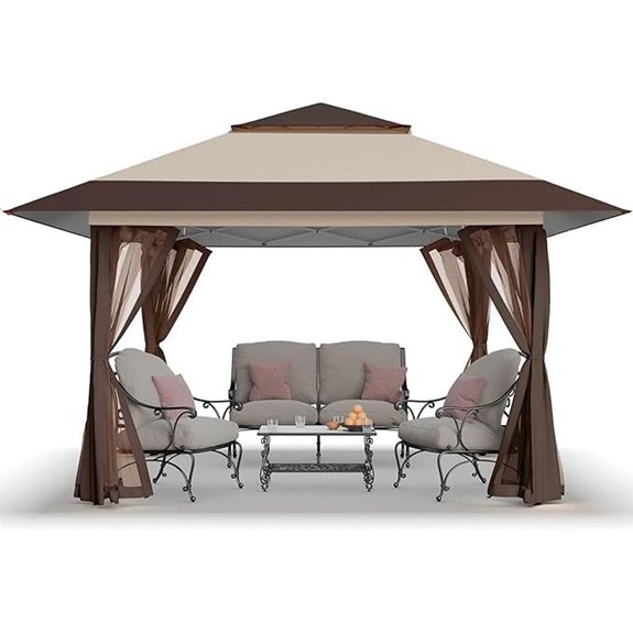 7 Best Pop Up Gazebo for 2026 (Instant Shade That Wows) 4 crown shades 13x13 pop up