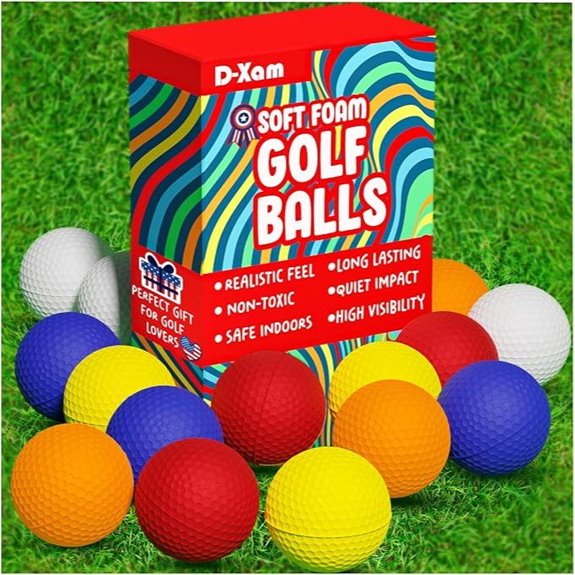 10 Best Backyard Practice Golf Balls for 2026 9 d xam foam practice balls