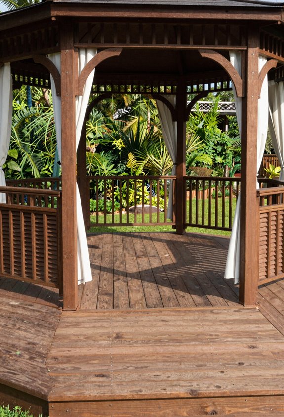 Can You Put a Gazebo on a Deck? 5 deck safety after gazebo installation work