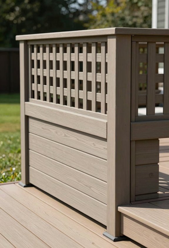 5 Lattice Alternatives Under Deck That Actually Look Good 1 deck skirting trade offs cost maintenance airflow