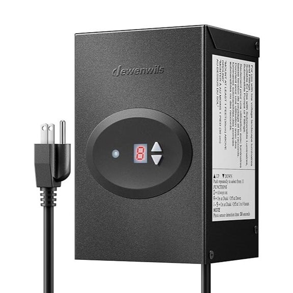 9 Best Outdoor Lighting Transformers for 2026 2 dewenwils 120w transformer timer