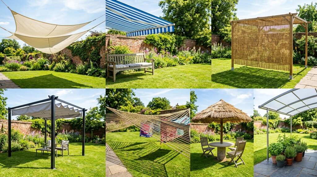 diy backyard shade ideas for instant relief