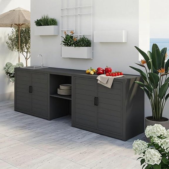 10 Best Outdoor Kitchen Islands for 2026 (Entertain Like a Pro) 5 domi outdoor kitchen island