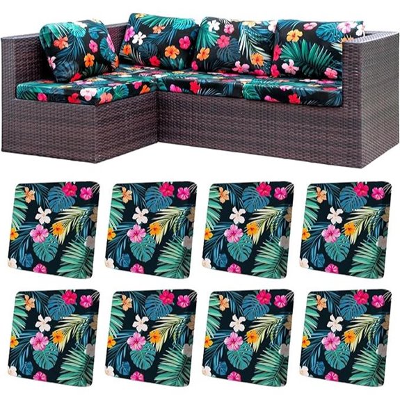 15 Best Material for Outdoor Furniture in 2026 5 eight piece stretch patio cushion covers
