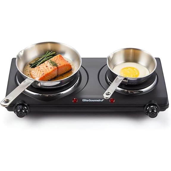 10 Best Outdoor Kitchen Appliances for 2026 9 elite gourmet double cast iron burner