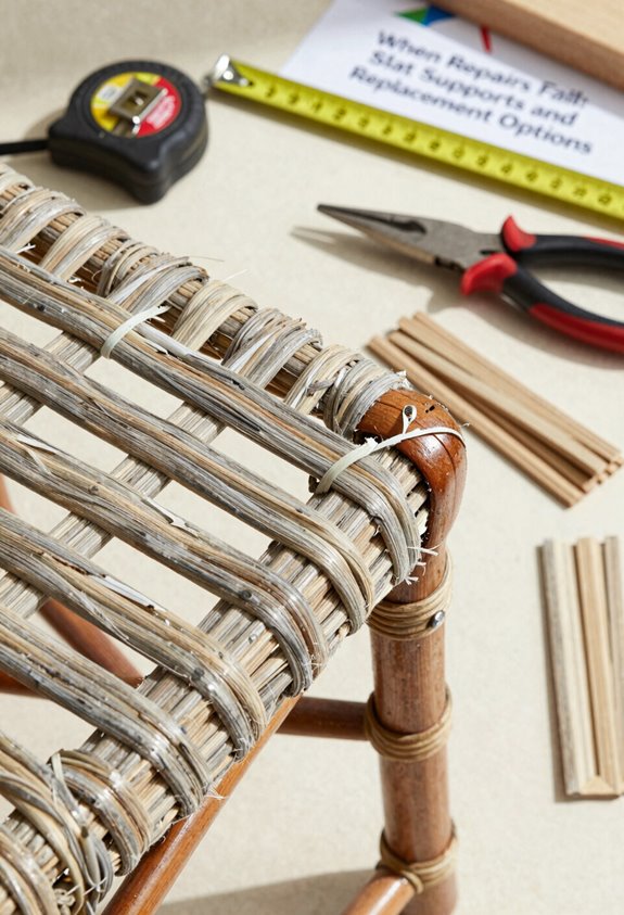 10 Steps to Repair Wicker Patio Furniture 10 epoxy fails cedar slats win