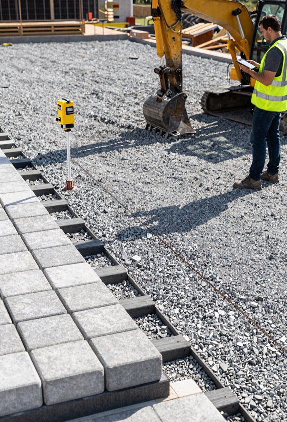 How to Design and Build a Large Paver Patio Ideas Step by Step 2 excavate deep for base integrity