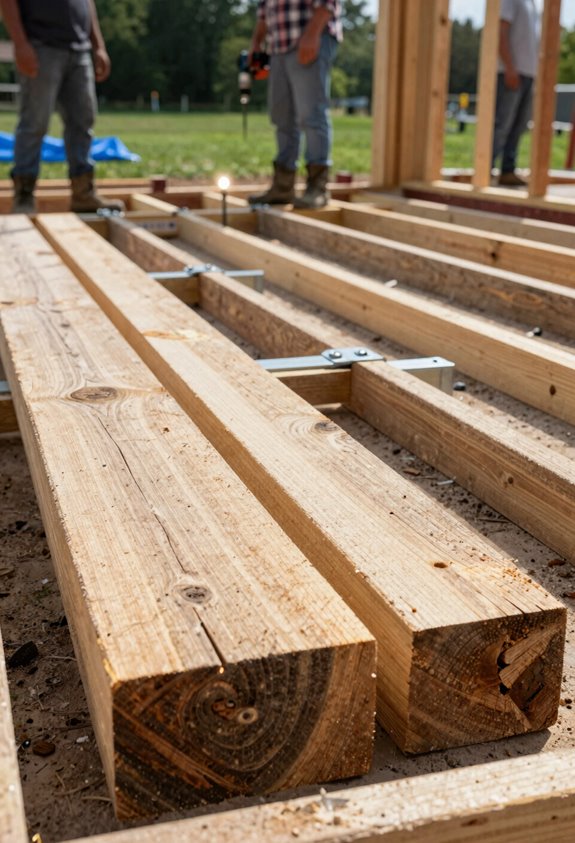 How to Build a DIY Screened-In Patio in 10 Steps 3 excavated trench gravel bed