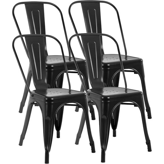 5 Best Outdoor Dining Chairs for 2026 (Dine Al Fresco) 4 fdw metal dining chairs