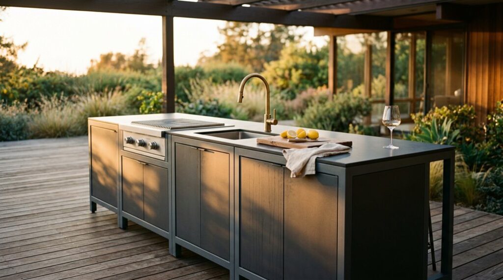 five best new age outdoor kitchens