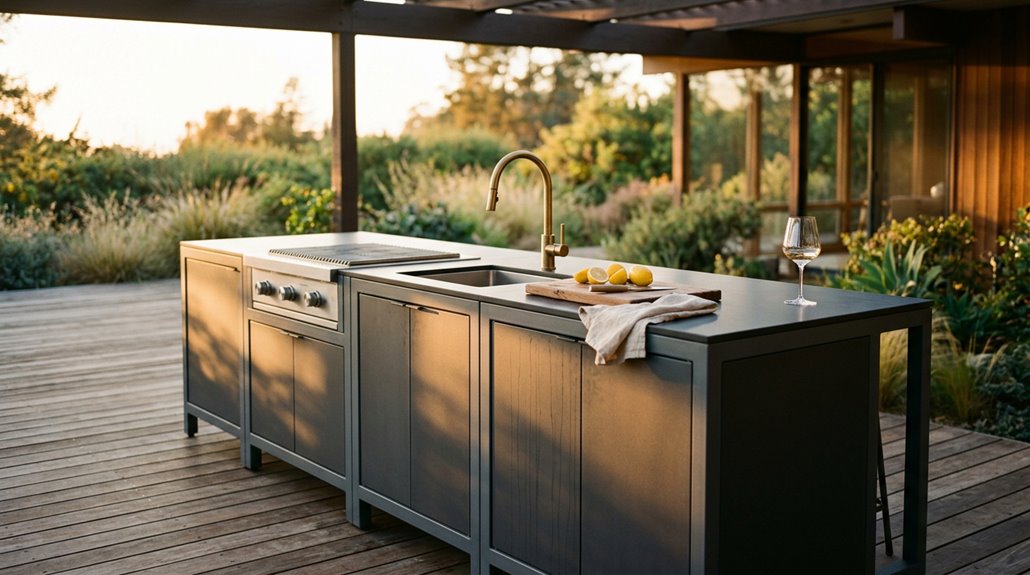five best new age outdoor kitchens