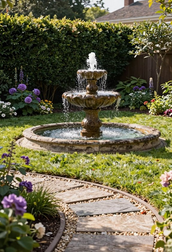 7 Easy Backyard Landscaping Ideas for Instant Curb Appeal 4 focal point anchors garden design