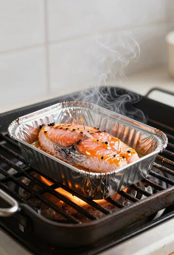 Can You BBQ Salmon? 2 foil wrapped salmon medium high 145 f