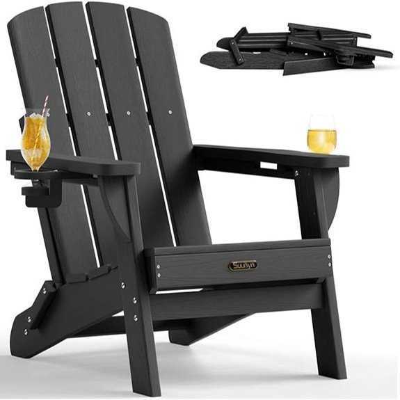 10 Best Fire Pit Chairs for 2026 (Cozy Nights Guaranteed) 3 folding hdpe adirondack chair
