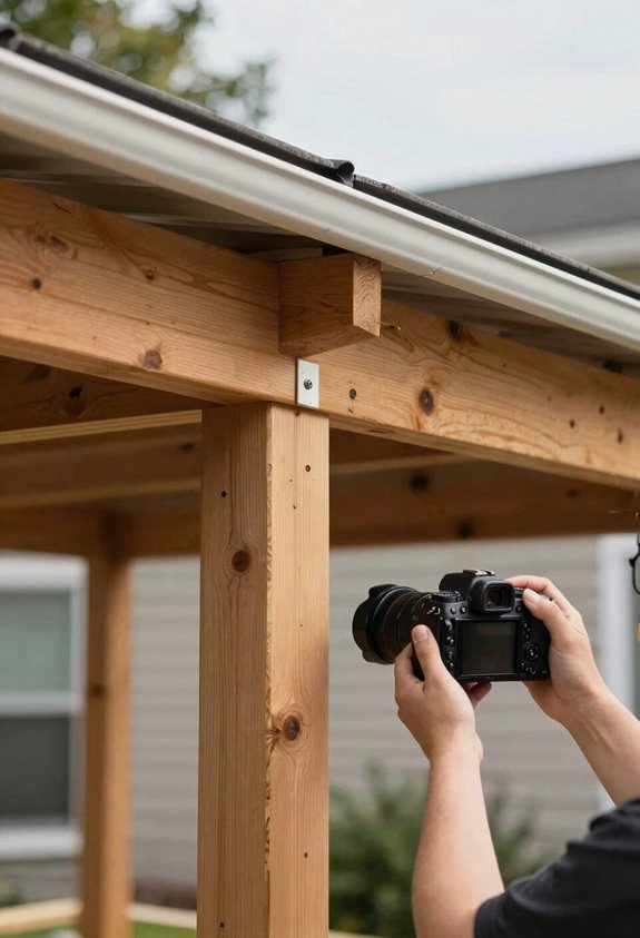 Build a Patio Cover in 3 Simple Steps 2 four 6x6 posts 5 slope