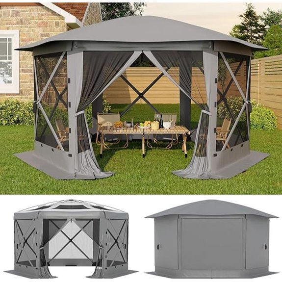 14 Best Gazebos for High Winds in 2026 12 garveelife 11 5ft gazebo tent