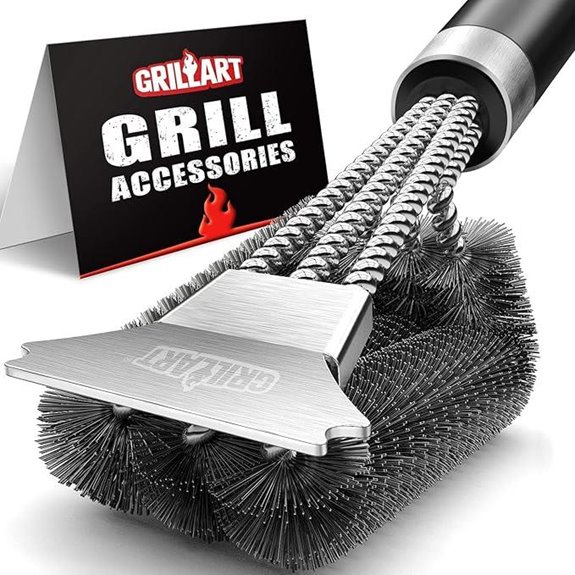 10 Best BBQ Cleaning Tools for 2026 10 grill brush with deluxe handle