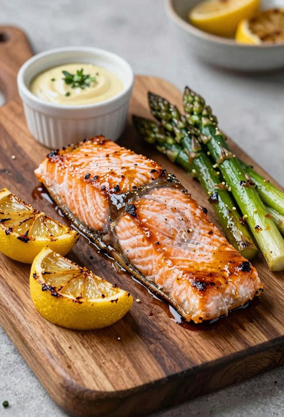 Can You BBQ Salmon? 9 grilled salmon with vibrant accompaniments