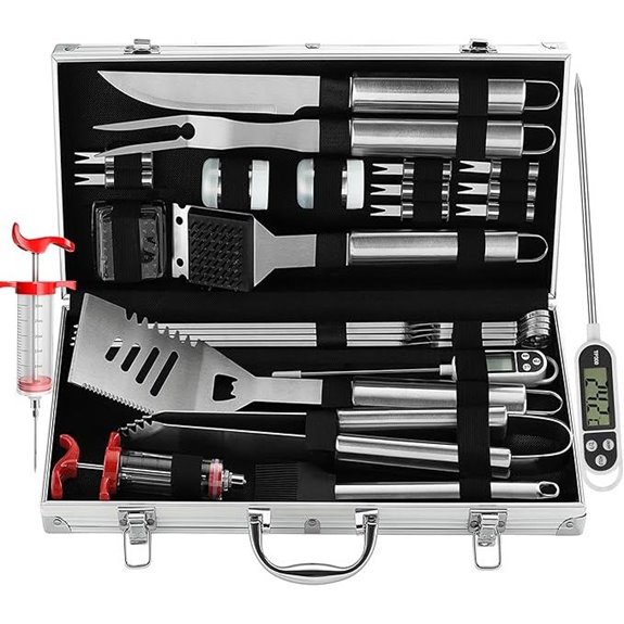 10 Best Grilling Tool Sets for 2026 7 grilljoy 24 piece tool set