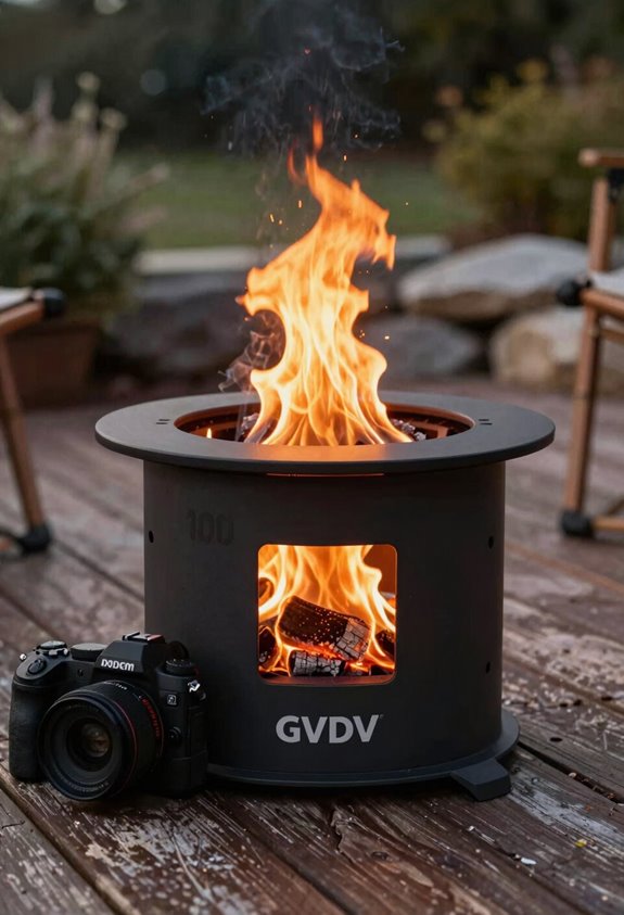 10 Best Affordable Fire Pits That Don't Sacrifice Quality 6 gvdv smokeless fire pit review