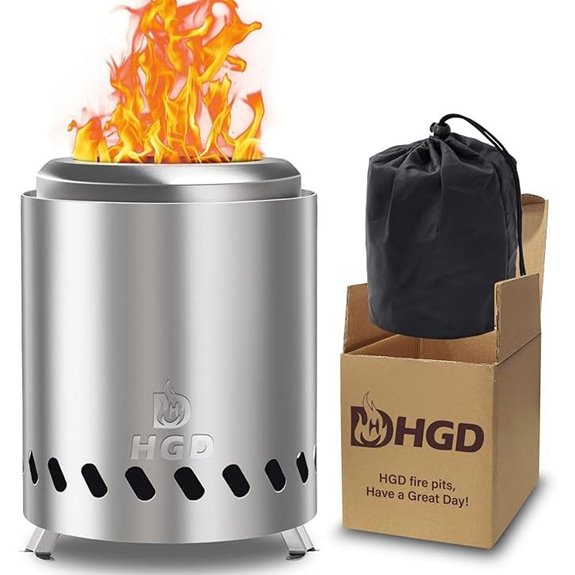 7 Best Tabletop Fire Pits for 2026 1 hgd smokeless fire pit with bag