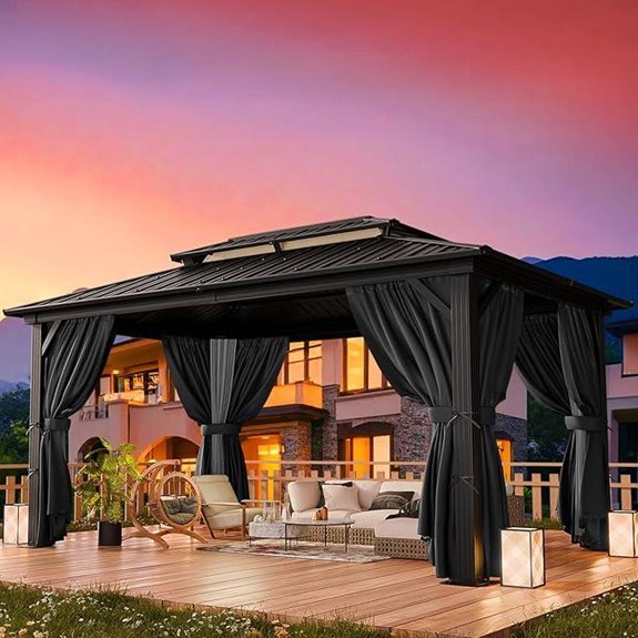 15 Best Gazebos for Backyards in 2026 8 hoteel 10x12 hardtop gazebo