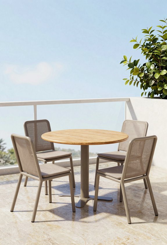 10 Best Affordable Outdoor Furniture Pieces Under $500 4 hoyoa 4 piece budget patio set