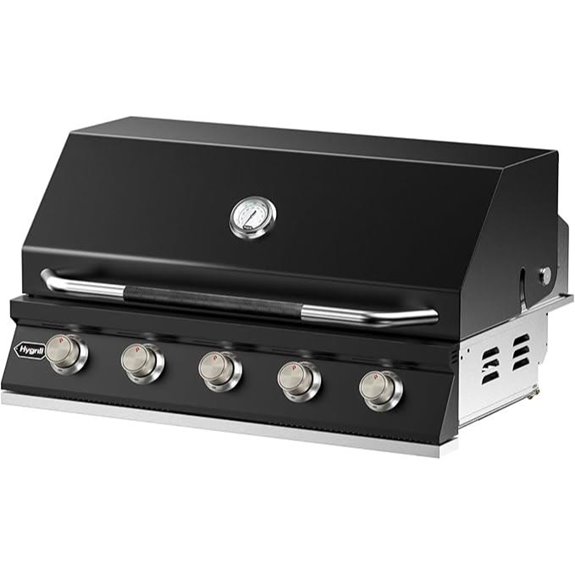 15 Best Built-In Griddles for Outdoor Kitchens in 2026 14 hygrill 40 inch grill 5 burner propane built in